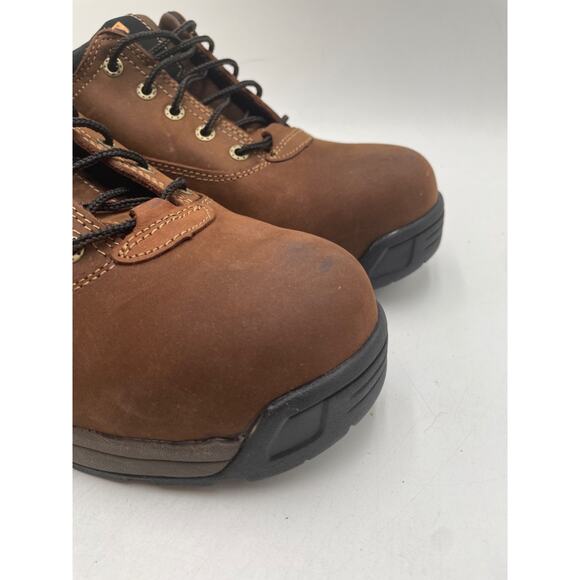 CAROLINA Lytning LT250 Oxford 6" Women's NEW Comp-Toe Work Shoe Brown US Size 10 - Picture 2 of 11